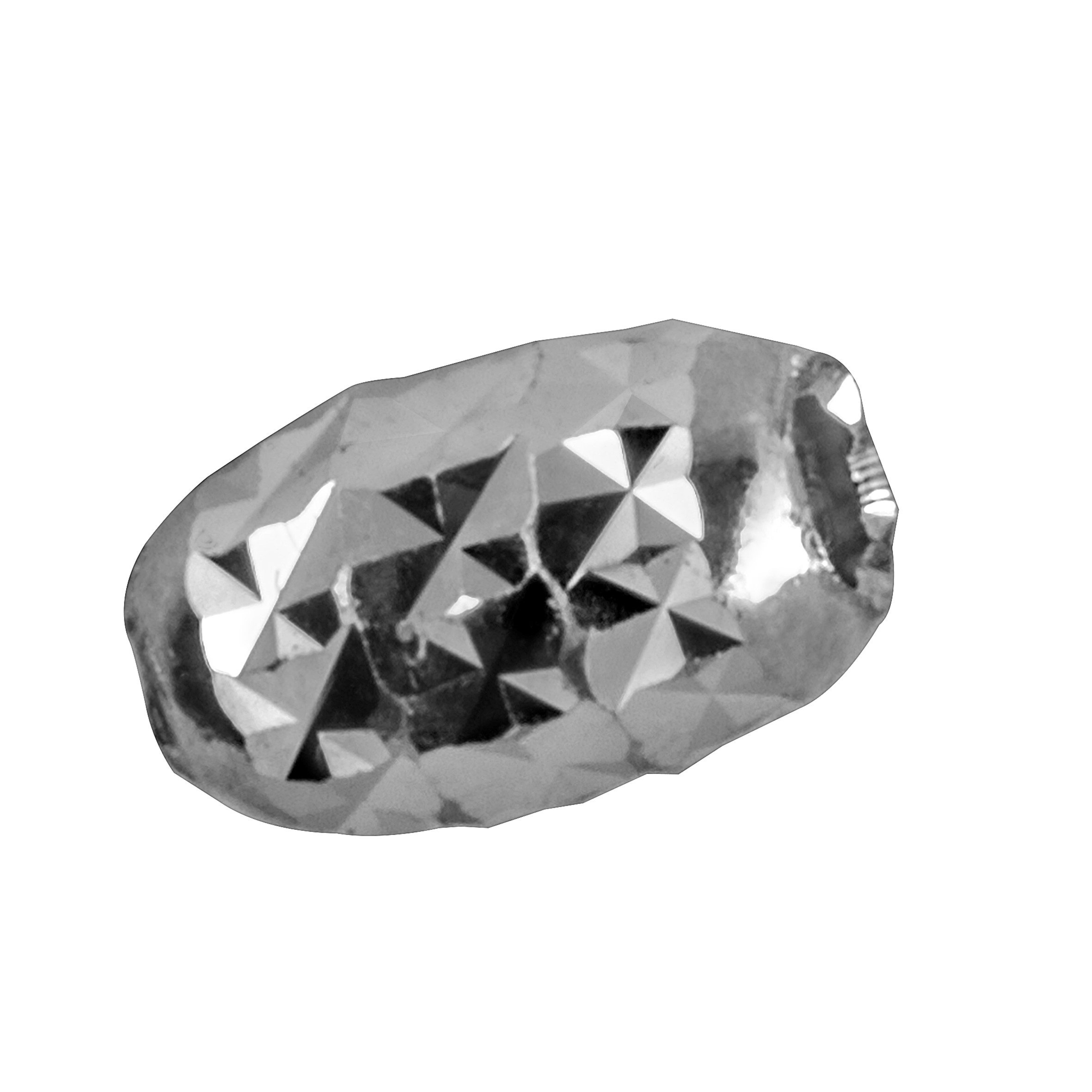 FACETED OVAL 925